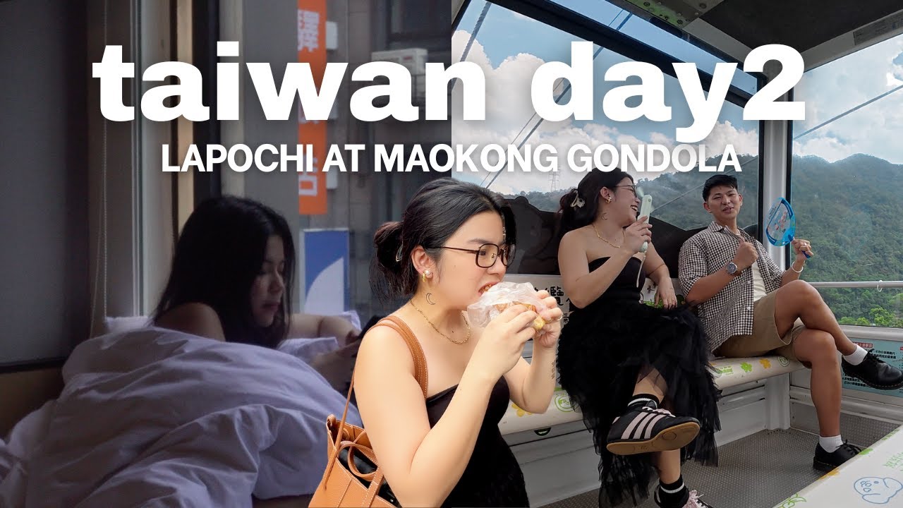 Maokong Gondola + Taipei 101 picture spot (Zhucon Izakaya Restaurant) | Taiwan Day 2