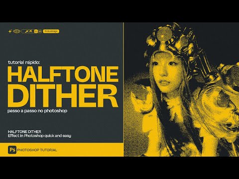 Halftone Dither Effect | Photoshop Tutorial