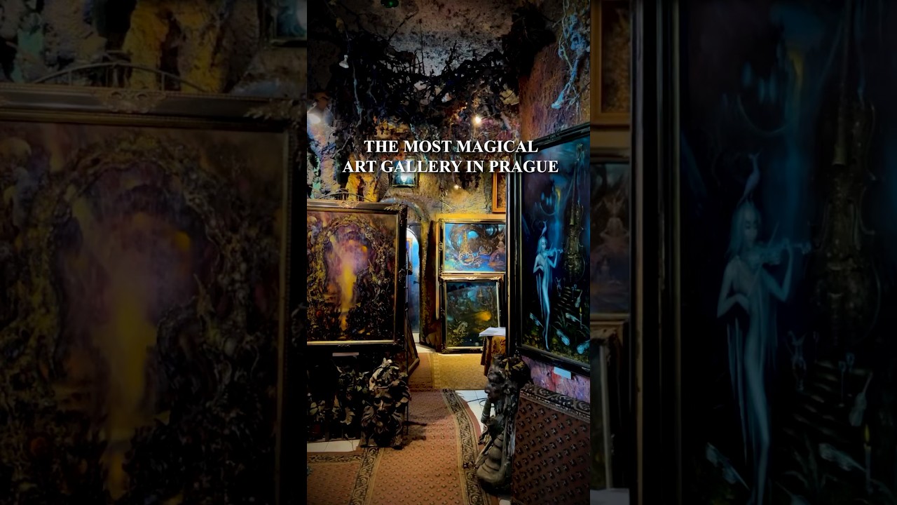 The Most Surreal Art Gallery in Prague 🤫🇨🇿