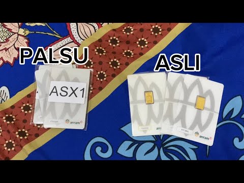 Cara Membedakan Emas (ANTAM) ASLI dan PALSU