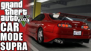 GTA 5 Best Toyota SUPRA Mod : How to install Add-On Car mod in GTA 5 PC ? 2022