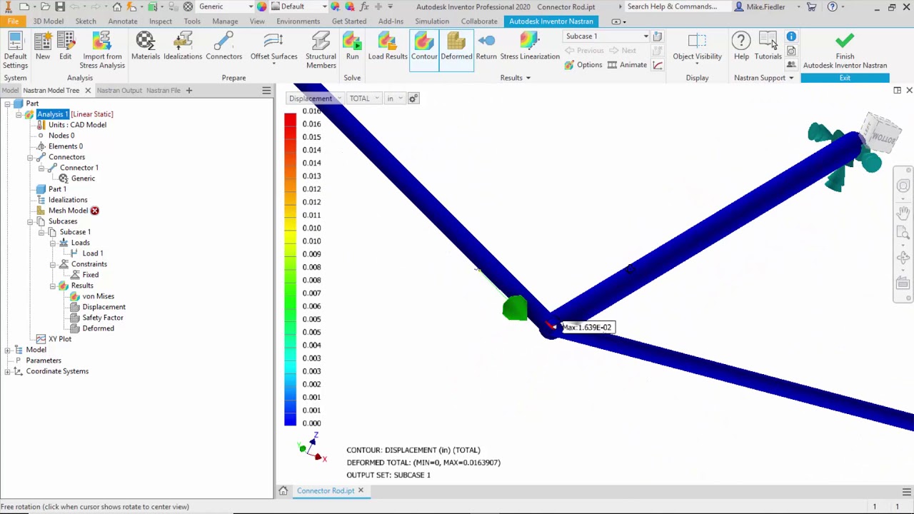 product ความ หมาย  2022 Update  Product Simulation with Inventor Nastran: Rod Demo