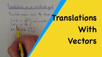 How to translate a shape by a vector on a coordinate grid