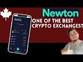 Newton crypto exchange review for canadians whats the catch with nofee trading