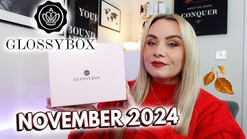**SNEAK PEEK!** GLOSSYBOX NOVEMBER 2024 UNBOXING 💗 MISS BOUX