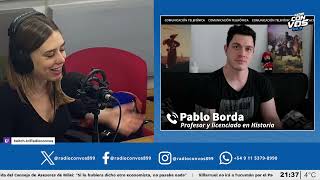 Pablo Borda, profesor y licenciado en Historia | Muy Lunes