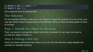 How to Add a Key to an Object in an Array at a Specific Position in Angular