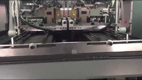 QTJ-460 automatic rigid box corner pasting tapping machine (pneumatic)