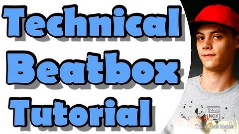 TECHNICAL BEATBOXING PATTERNS - BEATBOX TUTORIAL - SUBSONIC