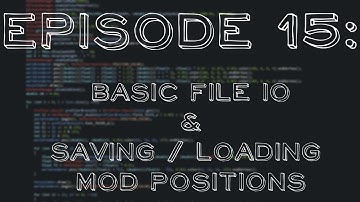 How to code a Minecraft PVP Client: Episode #15: Basic FileIO