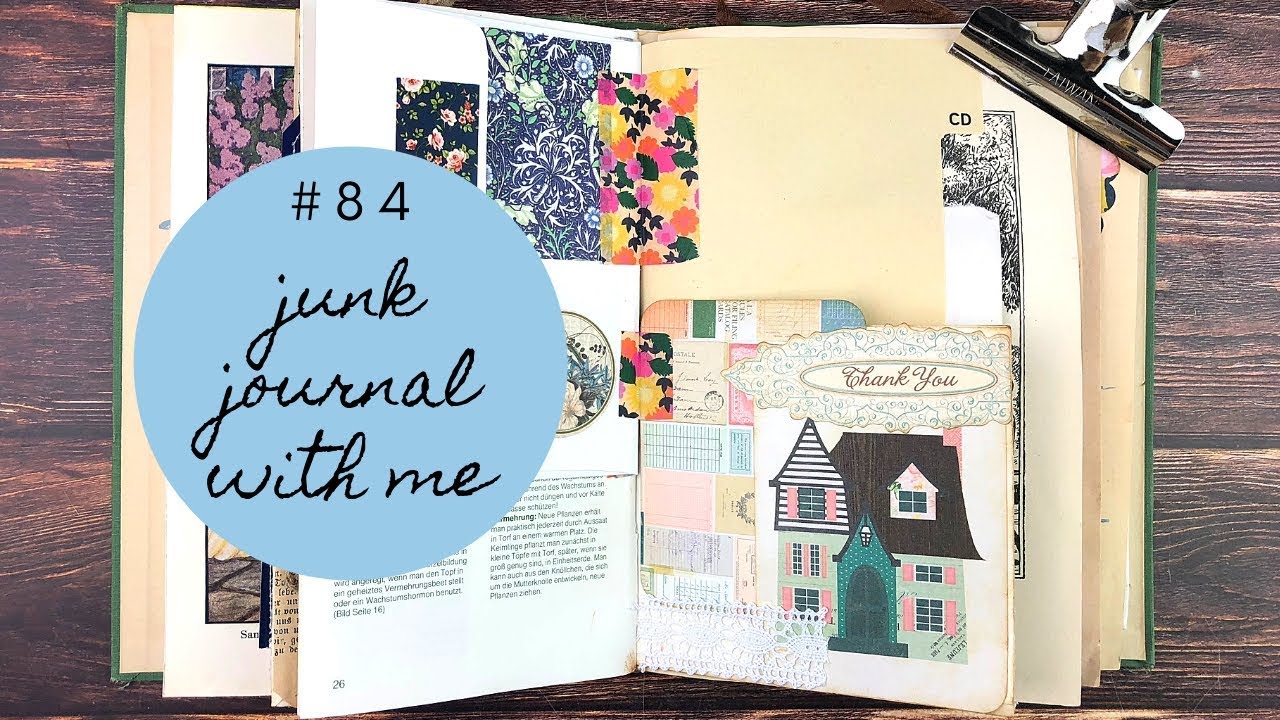 Junk Journal with me 84 - YouTube