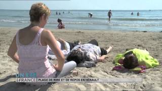 LA DE?COUVERTE DE NATHALIE : Plage de rire et de repos en He?rault