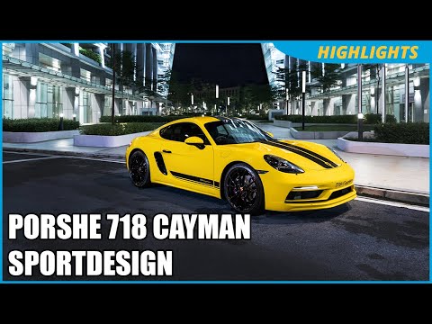 Quick Highlights: Porsche 718 Cayman SportDesign