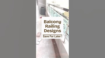 Designers Are Using These FUTURE Balcony Railing Designs For 2025