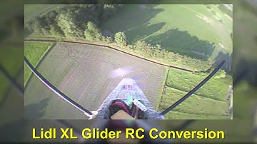Lidl Playtive XL Glider Plane - RC Conversion