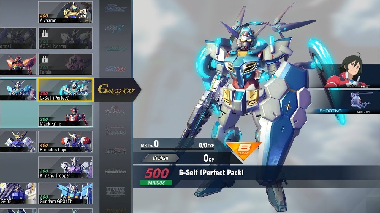 Gundam Versus Combo Guide G Self Pefect Pack Dlc Youtube Gundam Versus Combo Guide G Self Pefect Pack Dlc Youtube