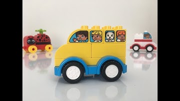LEGO DUPLO MY FİRST BUS - Fun Toys for Kids - By Lego Duplo - Little Snail TV