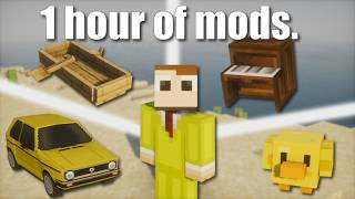 1 hour of WEIRD Minecraft mods