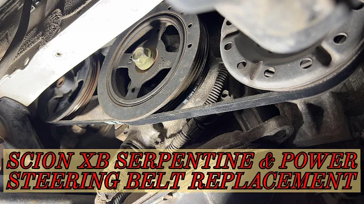 Så byter du generator- och kraftstyrräm på en 2006 CCI XB