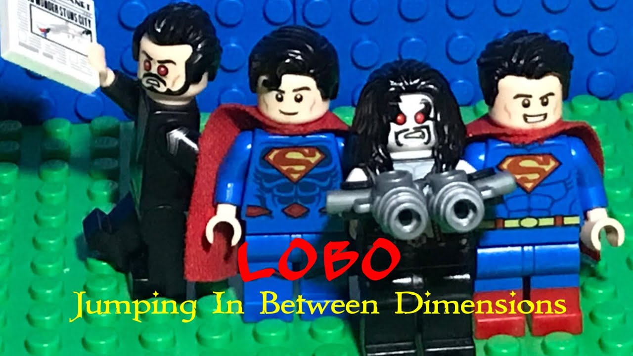 LEGO Lobo Jumping In Between Dimensions