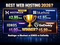 Hostinger vs Bluehost vs IONOS vs GoDaddy: Best Cheap Web Hosting 2026