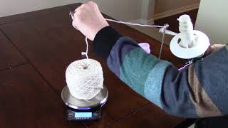 Dividing A Ball Of Yarn Into Two Equal Balls