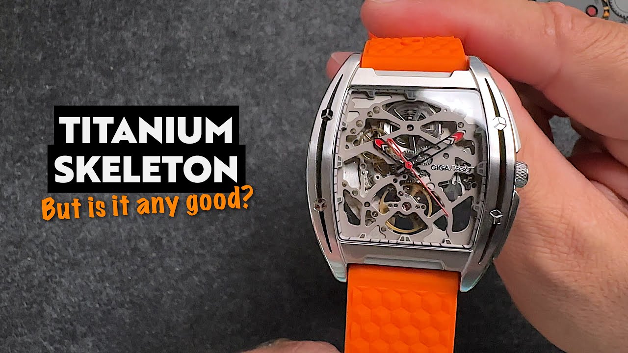 A Titanium Skeleton Watch Under $500? - CIGA Design Series Z