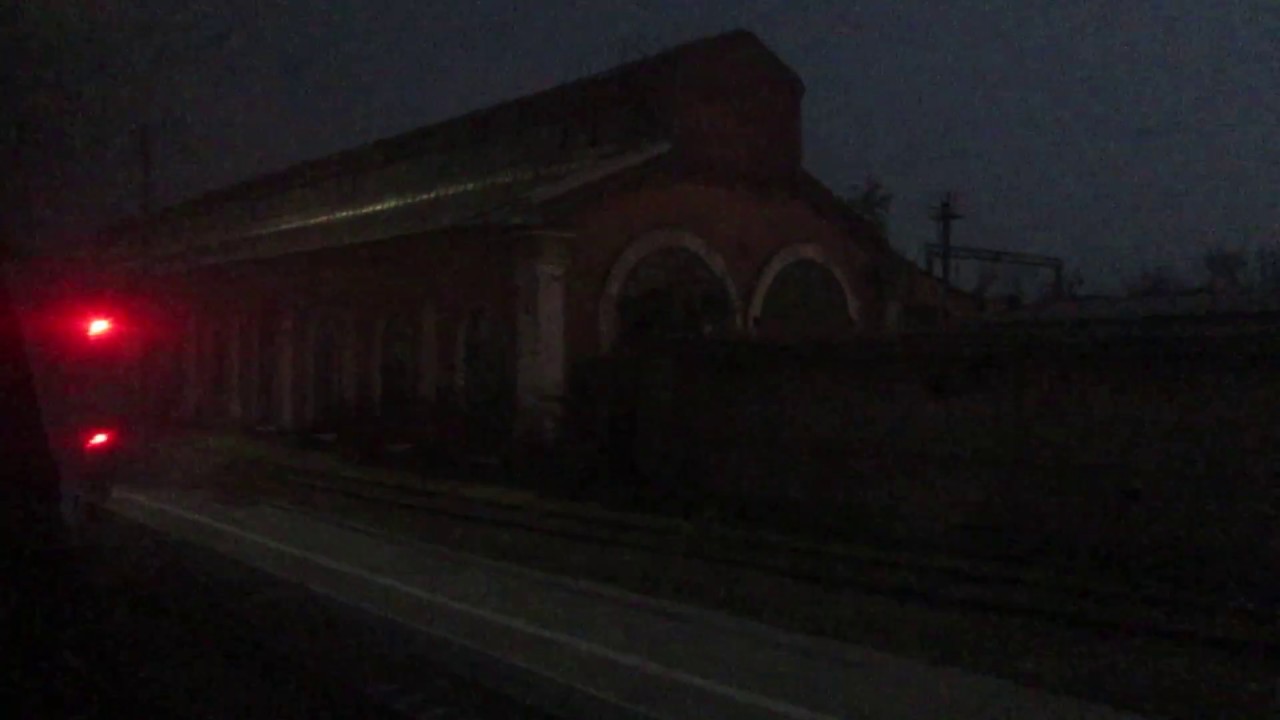 Поезд№202М Москва-Адлер 18.08.2017: Кочетовка, Мичуринск-Воронежский прибытие