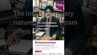 BA (Hons) Economics at Quantum University | Future-Focused Learning & Real Industry Exposure.