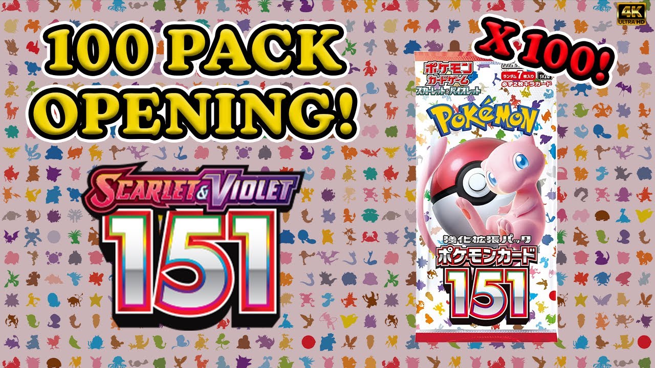 (SPOILER: I pulled Erica!) Opening 5 (FIVE) Pokemon 151 Booster Boxes ...