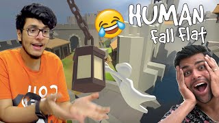 When Noobs Play Human Fall Flat Funny Moments With