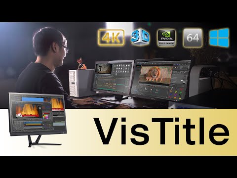 VisDom VisTitle 2.8 Titler - die optimale Titelsoftware für EDIUS, Premiere Pro und Media Composer