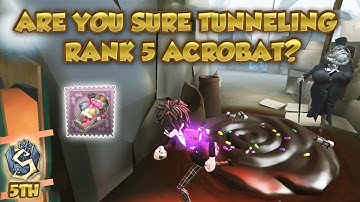 #88 Rank 5 Acrobat Handle Clerk Skill With His Ball Identity V | 第五人格 | アイデンティティV |Acrobat