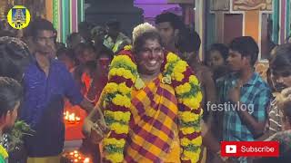 Sami Attam-8//Agni Satti//Thiruppuvanam Mariamman Kovil Thiruvilla-2021//சாமி ஆட்டம்//festivlog