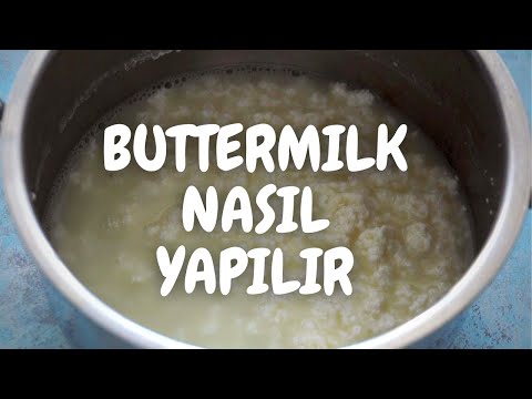 Buttermilk Nasıl Yapılır / Tarifi Berk'te