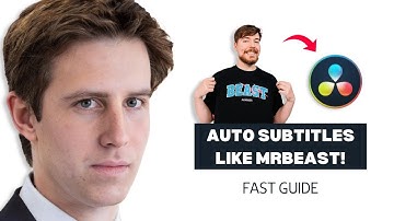 How to Add Subtitles Automatically in DaVinci Resolve Like MrBeast (2025 Guide)
