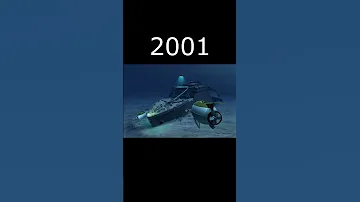 Titanic Wreck Evolution 