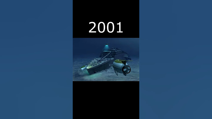 Titanic Wreck Evolution