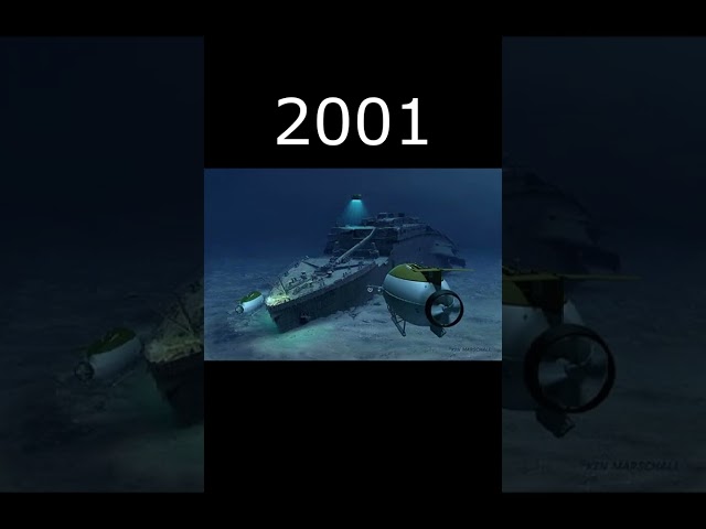 Titanic Wreck Evolution class=