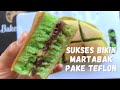 Resep Cara Membuat Martabak Manis Teflon, Bersarang, Empuk banget || by Irna