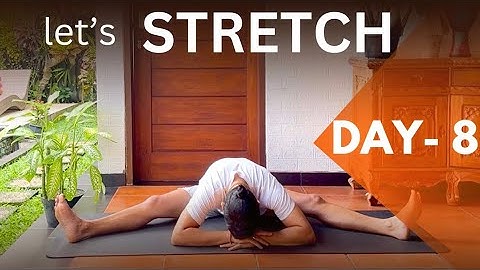 DAG 8 | Laten we YOGA STRETCHEN | 20 minuten volledige lichaamsstretch | 21 dagen yoga-uitdaging |
