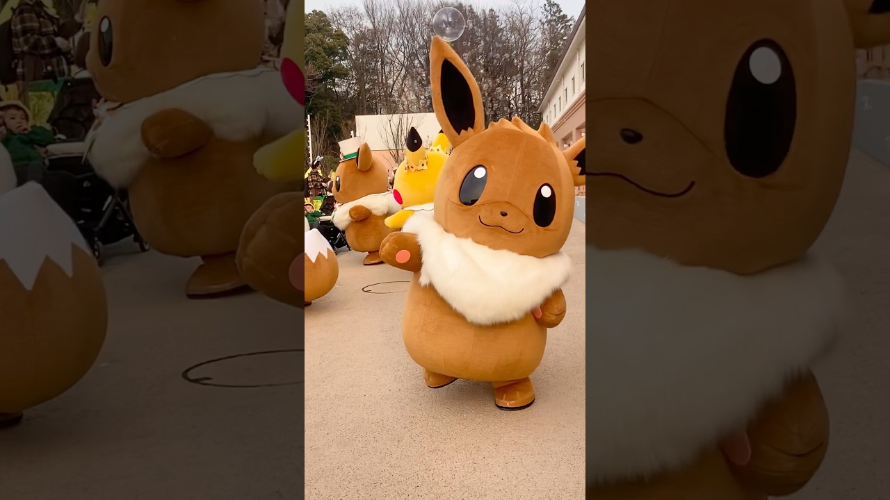 ポケパークカントー】ピカブイの大行進!! ⭐︎ ピカブイバブル