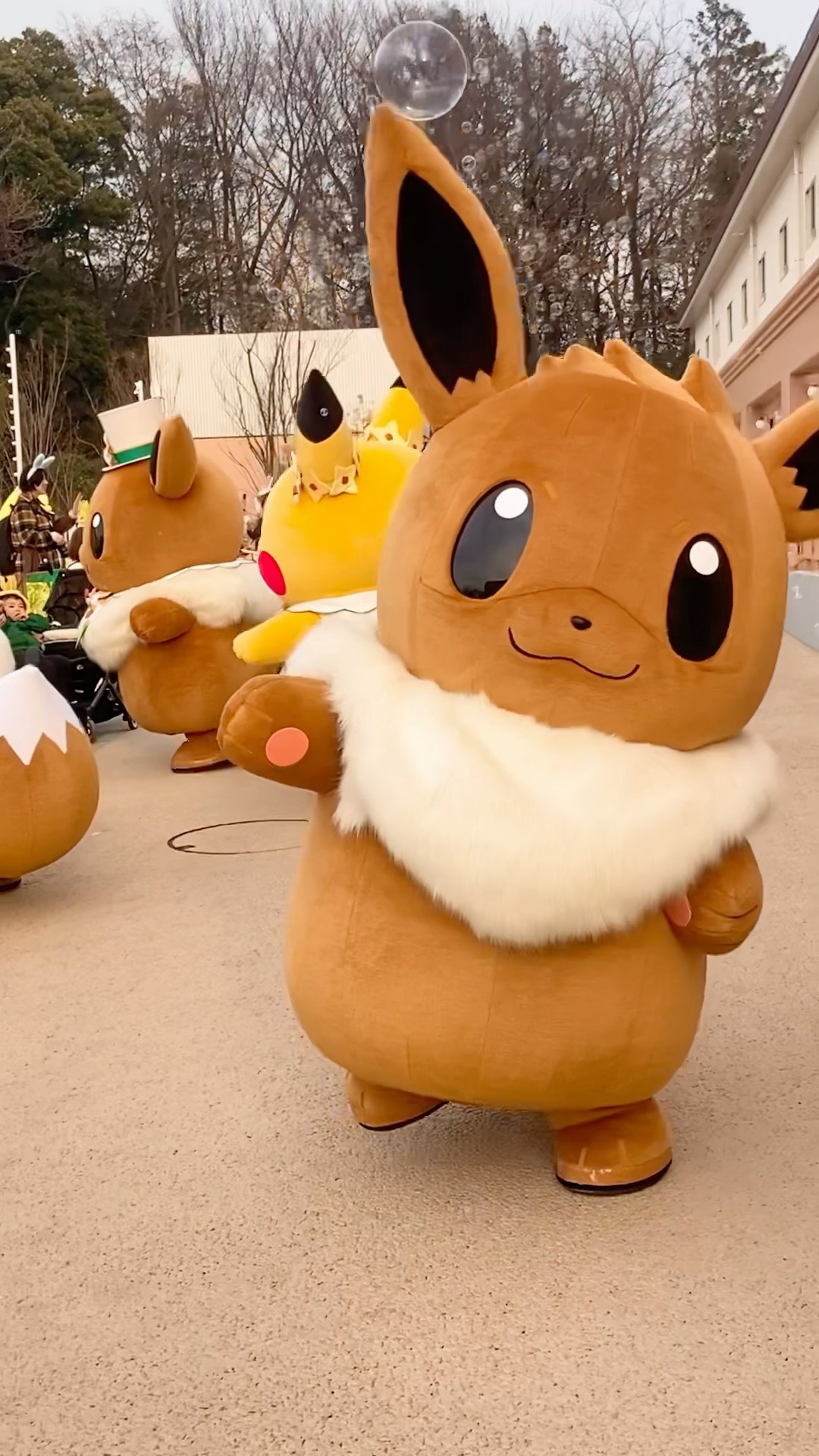 ポケパークカントー】ピカブイの大行進!! ⭐︎ ピカブイバブル