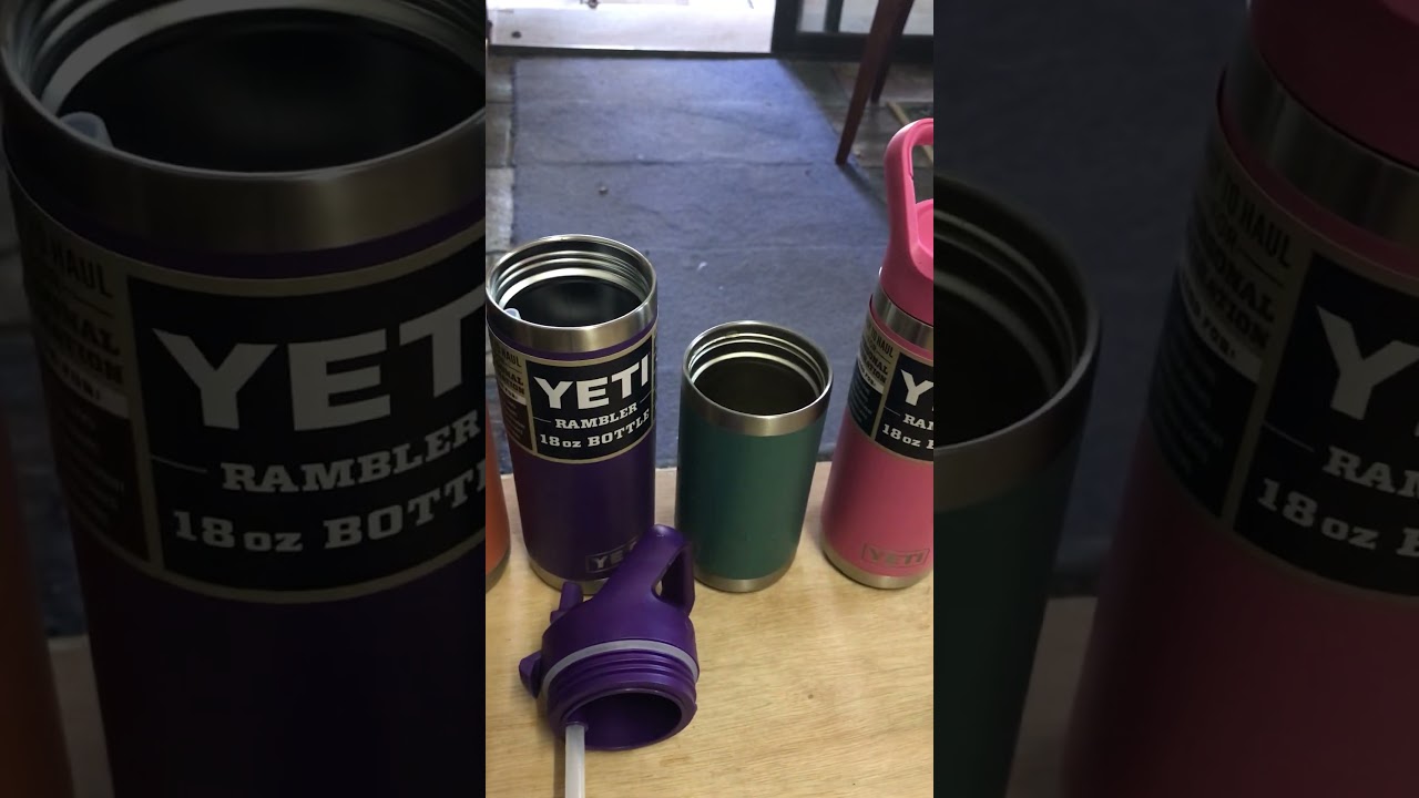 Yeti Rambler 18oz Straw Cap Bottle - Peak Purple