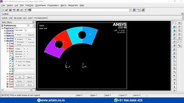 16How to copy areas in the models  - Ansys APDL #16