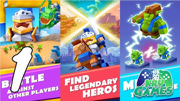 Pocket Battles - War Royale Gameplay #1 All Levels (Android, IOS)