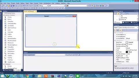 การเขียนโปรแกรม Visual Basic 2010 : การปรับขนาดฟอร์ม