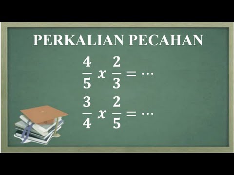 Video: Cara Mengalikan Pecahan