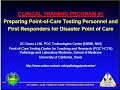Clinical Training 1 Overview