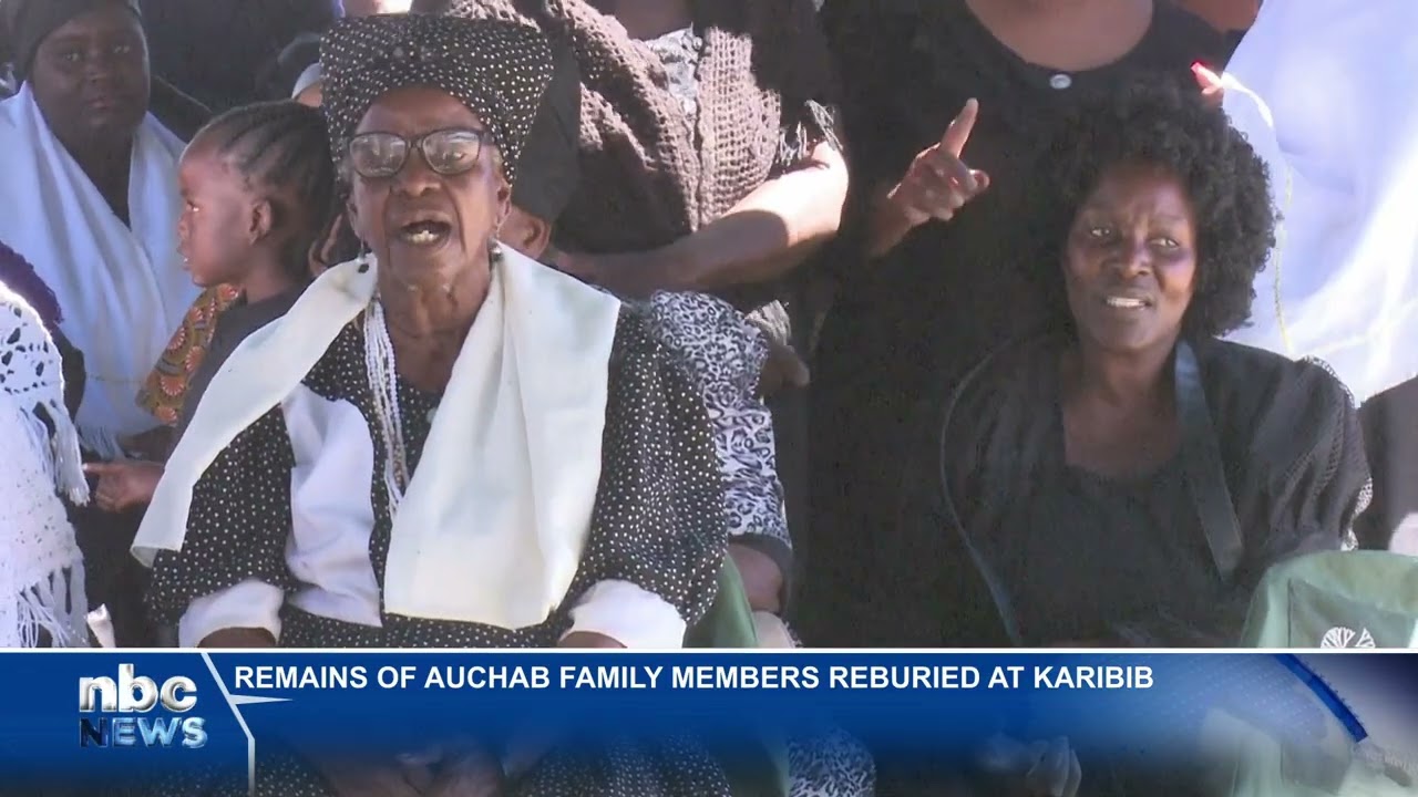 Auchab family buries three loved ones amid dispute over fourth relative - nbc